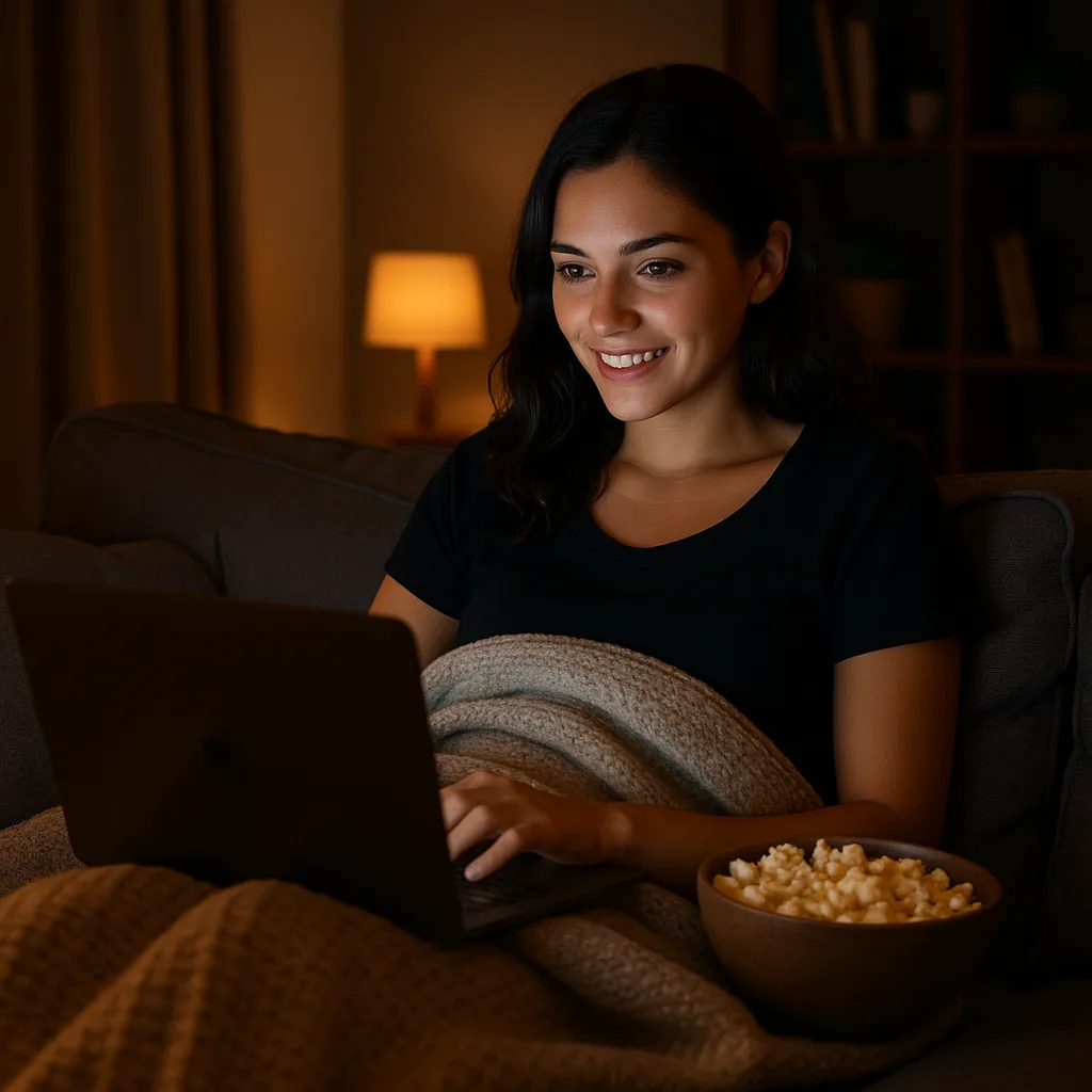 web series watching image